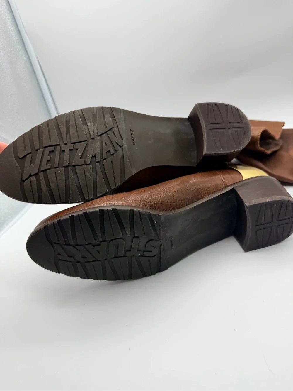 Stuart Weitzman Yeeha Boot Brown Size 7.5
